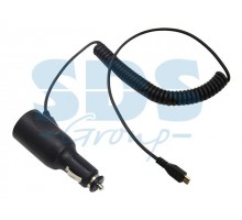 Автозарядка с индикатором microUSB (АЗУ) (5 V, 2000 mA) шнур спираль до 2 м REXANT