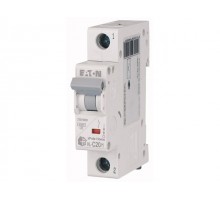 Автоматич. выключатель Eaton HL-C20/1, 1P, 20A, тип C, 4.5кA, 1M
