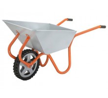 Тачка строительно-садовая ТССР-1 (120л, 240 кг, одноколесная, литая резина 380х70мм, вес 15 кг) (пр-во РБ) (КОМ)
