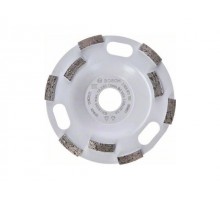 Алмазная чашка 125х22,23 мм по бетону двурядная EXPERT FOR CONCRETE BOSCH ( для быстрого шлифования)