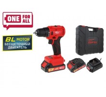 Аккум. дрель-шуруповерт WORTEX BD 2025-1 DLi в чем. ALL1 XLT БЕСЩЕТ, 18 В, 50 Н*м, 2х1,5 А*ч, БЗП 10 (шурупы до 9 мм)