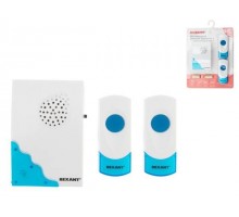 Звонок беспроводной дверной с двумя кнопками вызова IP 44 RX-4 REXANT