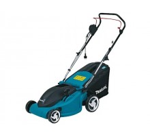 Газонокосилка электрическая MAKITA ELM 3800 (1400 Вт, шир.38 см, выс. 20-75 мм, пластм. корпус, без мульчир., травосборник 40 л)