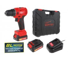 Аккум. дрель-шуруповерт WORTEX BD 1220-1 DLi в чем. БЕСЩЕТ, 12 В, 40 Н*м, 2х1.5 А*ч, БЗП 10 мм (шур. до 6 мм, НЕ подходит к линейке ALL1)
