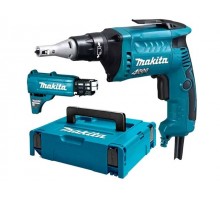 Шуруповерт MAKITA FS 4000 JX2 в кейсе + аксессуары (570 Вт, патрон внутр. шестигр. 1/4