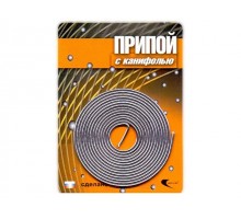 Припой ПОС 61 трубка, спираль ф1мм, с канифолью (длина 1м) (Векта)