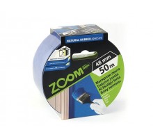 Лента малярная профессиональная 38ммх50м ZOOM, синяя (синяя)