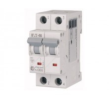 Автоматич. выключатель Eaton HL-C63/2, 2P, 63A, тип C, 4.5кA, 2M