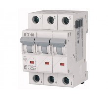 Автоматич. выключатель Eaton HL-C20/3, 3P, 20A, тип C, 4.5кA, 3M