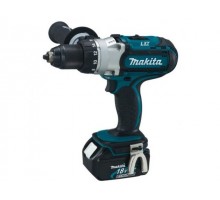 Аккум. дрель-шуруповерт MAKITA LXT DDF 451 RFE в чем. (18.0 В, 2 акк., 3.0 А/ч Li-Ion, 3 скор., 80 Нм, шурупы до 12 мм)