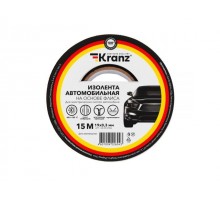Изолента автомобильная флис, 0.3х19 мм, 15 м KRANZ