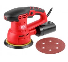 Эксцентриковая шлифмашина WORTEX RS 1250-1 AE в кор. 450 Вт, 150 мм, 5000-13000 об/мин (Амплитуда колебаний 2 мм, регул. об.)