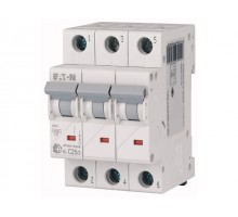 Автоматич. выключатель Eaton HL-C25/3, 3P, 25A, тип C, 4.5кA, 3M