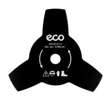 Нож для мотокосы 3 зуб. 255х1.4х25.4 мм ECO