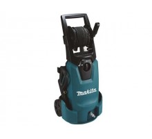 Очиститель высокого давления MAKITA HW 1300 (1.80 кВт, 130 бар, 420 л/ч, возможность забора воды из бочки: Да, рабочая температура воды: до 40 гр)