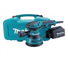 Эксцентриковая шлифмашина MAKITA BO 5041 K в чем. (300 Вт, 125 мм, 4000 - 12000 кол/мин, регул. об.)
