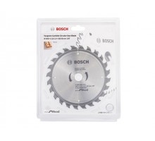 Диск пильный 160х20 мм 24 зуб. универсальный ECO WOOD BOSCH ( твердоспл. зуб)