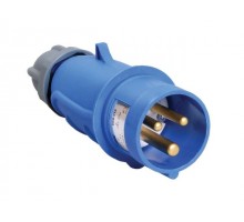 Вилка силовая 16А 220В 2P+PE IP44 MAGNUM (Вилка эл. каб. 16А 2P+PE 220В IP44 ССИ-013 ИЭК PSN01-016-3) (РС)