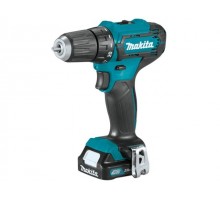 Аккум. дрель-шуруповерт MAKITA CXT DF 333 DWAE в чем. (12.0 В, 2 акк., 2.0 А/ч Li-Ion, 2 скор., 30 Нм, шурупы до 8 мм)