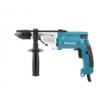 Дрель ударная MAKITA HP 2051 в чем. (720 Вт, патрон БЗП, 2 скор.)
