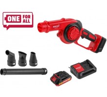 Аккум. воздуходувка WORTEX LX BB 1518-1 D ALL1 XLT ALL1 XLT SET с акб и з/у