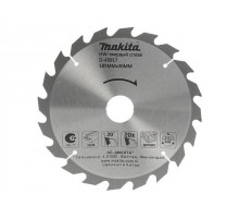 Диск пильный 185х30/20/16 мм 20 зуб. по дереву MAKITA