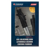 Паяльник газовый в наборе с насадками и приспособлениями 8пр., в ложементе