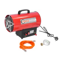 Пушка тепловая газовая(10кВт,220V,0.3 bar,расход-0.73 кг/час,пр.-ть-320м3/час,площадь обогрева-70м2,пропан/газ,защита от утечки и перегрева)