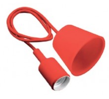 Светильник подвесной MINIO (для ламп Е27, max 60W, IP20, AC220-240V, кабель 1м, красный)