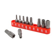 Набор бит TORX с отверстием 10пр. 1\4