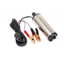 Насос для перекачки топлива (12V, 60W, 30л/мин, Ø51мм, Ø выходного отв. 19мм)