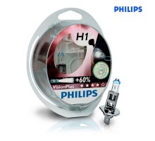 Автолампа H1 (55)+50% P14.5s VISION PLUS (2шт) 12V