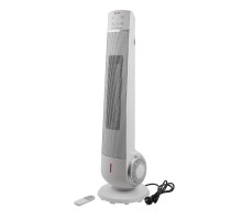 Тепловентилятор электрический поворотный(220V,2200W,S обогрева 22м²,защита от перегрева+пульт ДУ)