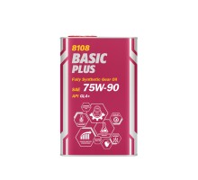 Basic Plus 75W-90 8108 GL-4 + 1л. Metal