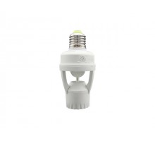 Датчик движения PMS-IR 045 60Вт Е27 360° 6м  IP20 WH Jazzway