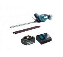 Аккум. кусторез MAKITA DUH 606 RF в кор. (18.0 В, 1 акк., 3.0 А/ч, Li-Ion, длина ножа 600 мм, шаг ножа: 20 мм, вес 5.9 кг)